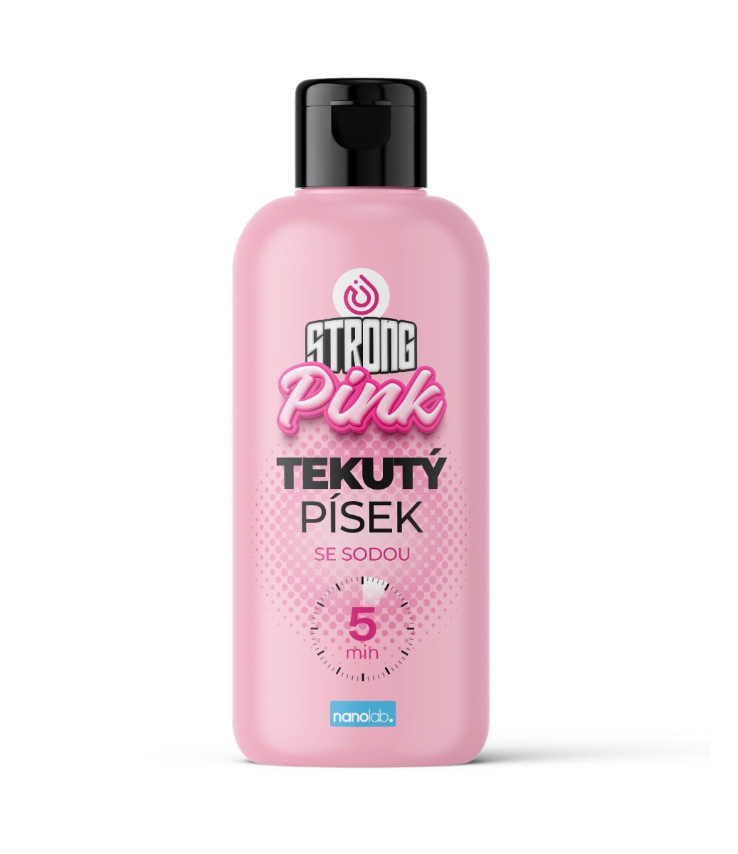 Nanolab Strong Pink Tekutý písek se sodou 500 ml Nanolab