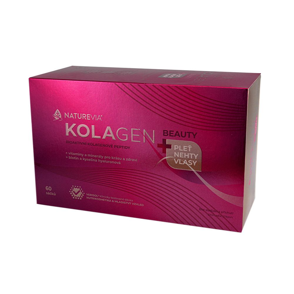 NatureVia Kolagen Beauty+ 60 sáčků NatureVia