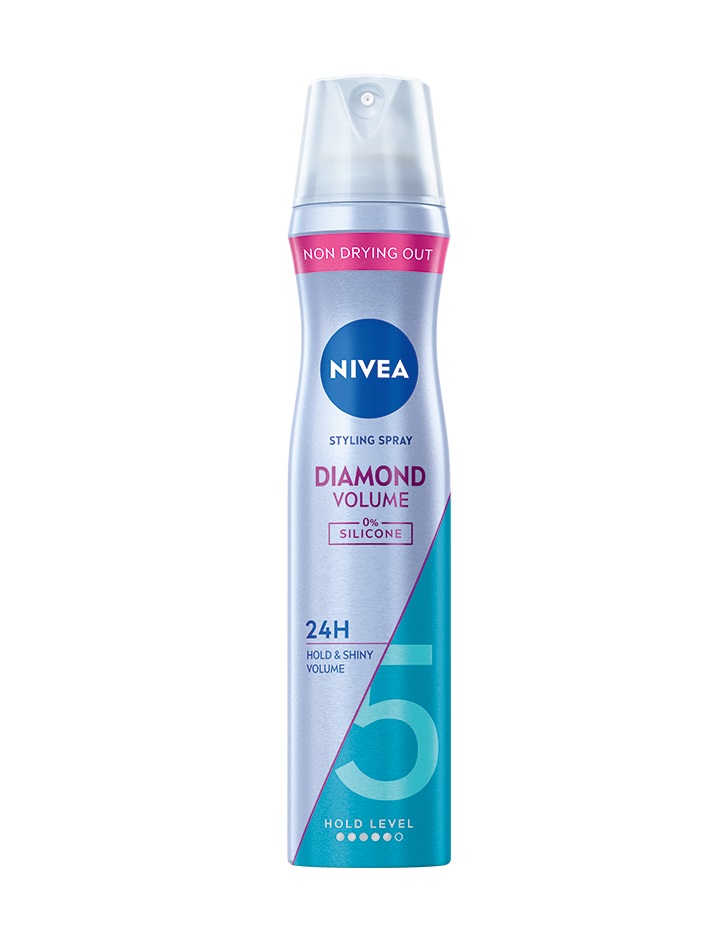 Nivea Diamond Volume lak na vlasy 250 ml Nivea