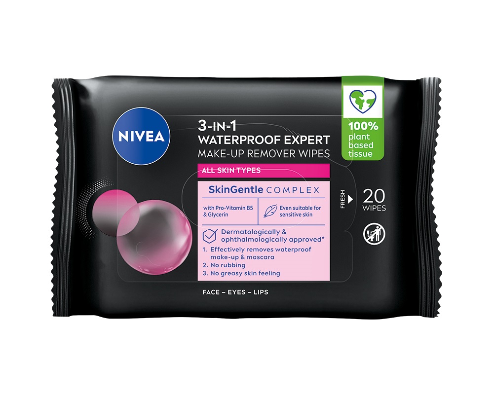 Nivea Expert odličovací pleťové ubrousky 20 ks Nivea