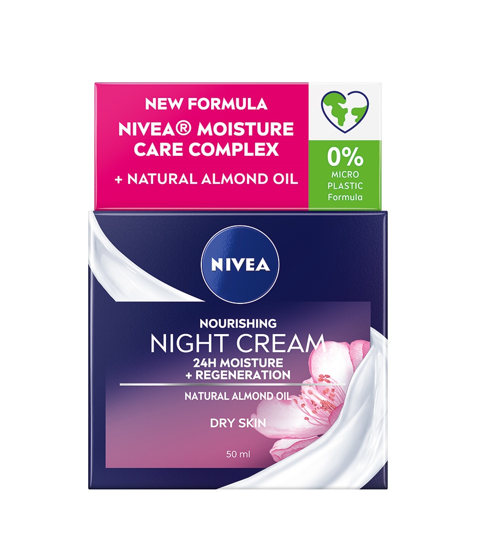 Nivea Výživný noční krém pro suchou až citlivou pleť 50 ml Nivea