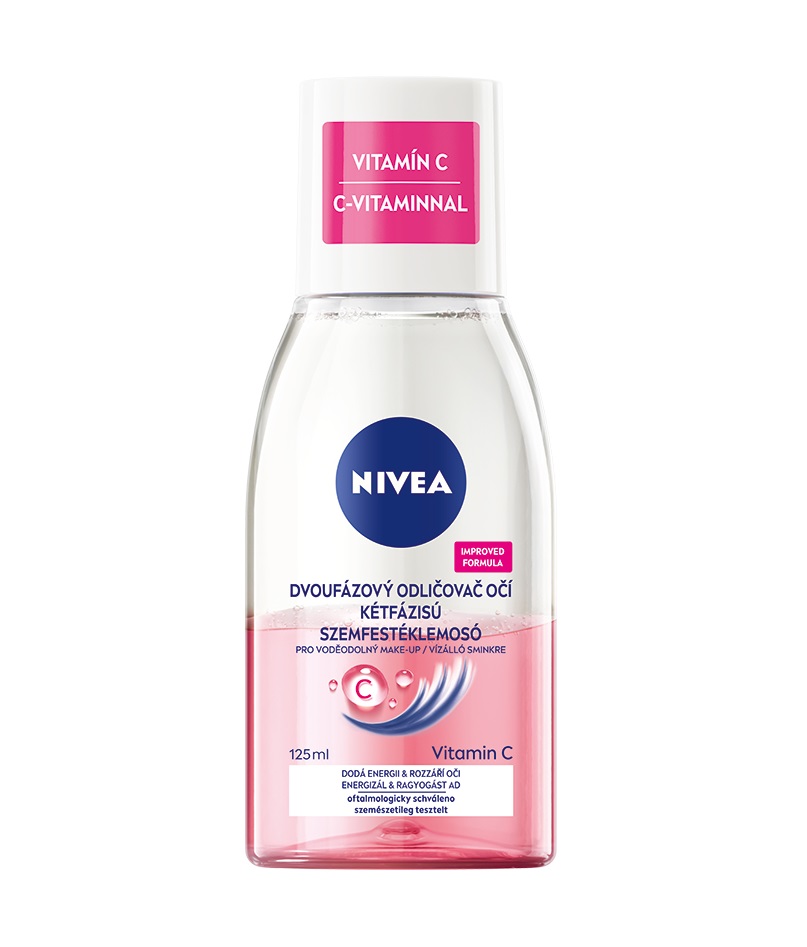 Nivea dvoufázový odličovač očí s vitaminem C 125 ml Nivea