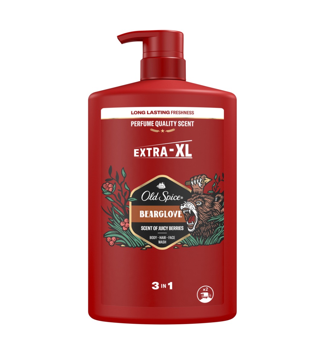 Old Spice Bearglove Pánský sprchový gel 3v1 1000 ml Old Spice