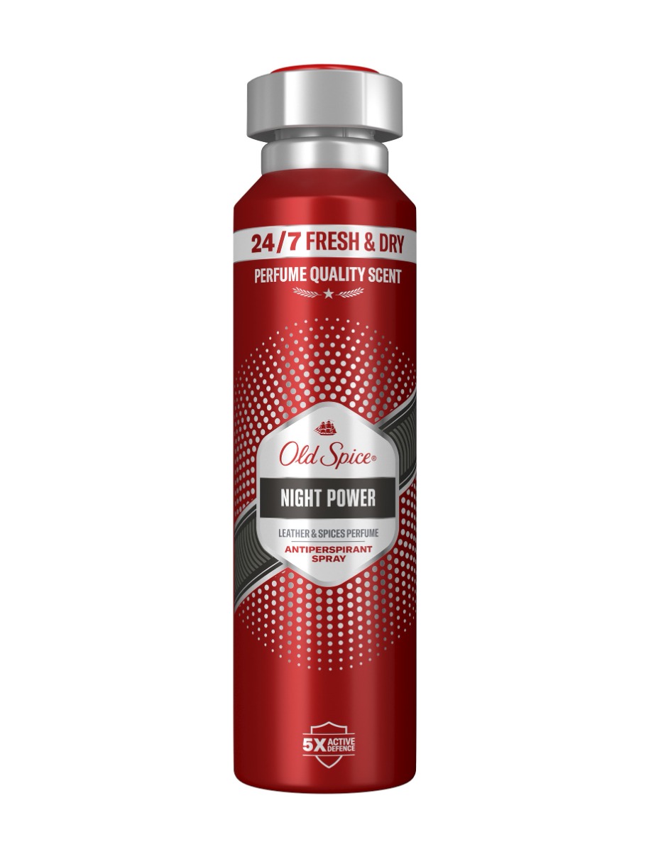 Old Spice Night Power Pánský antiperspirant ve spreji 150 ml Old Spice