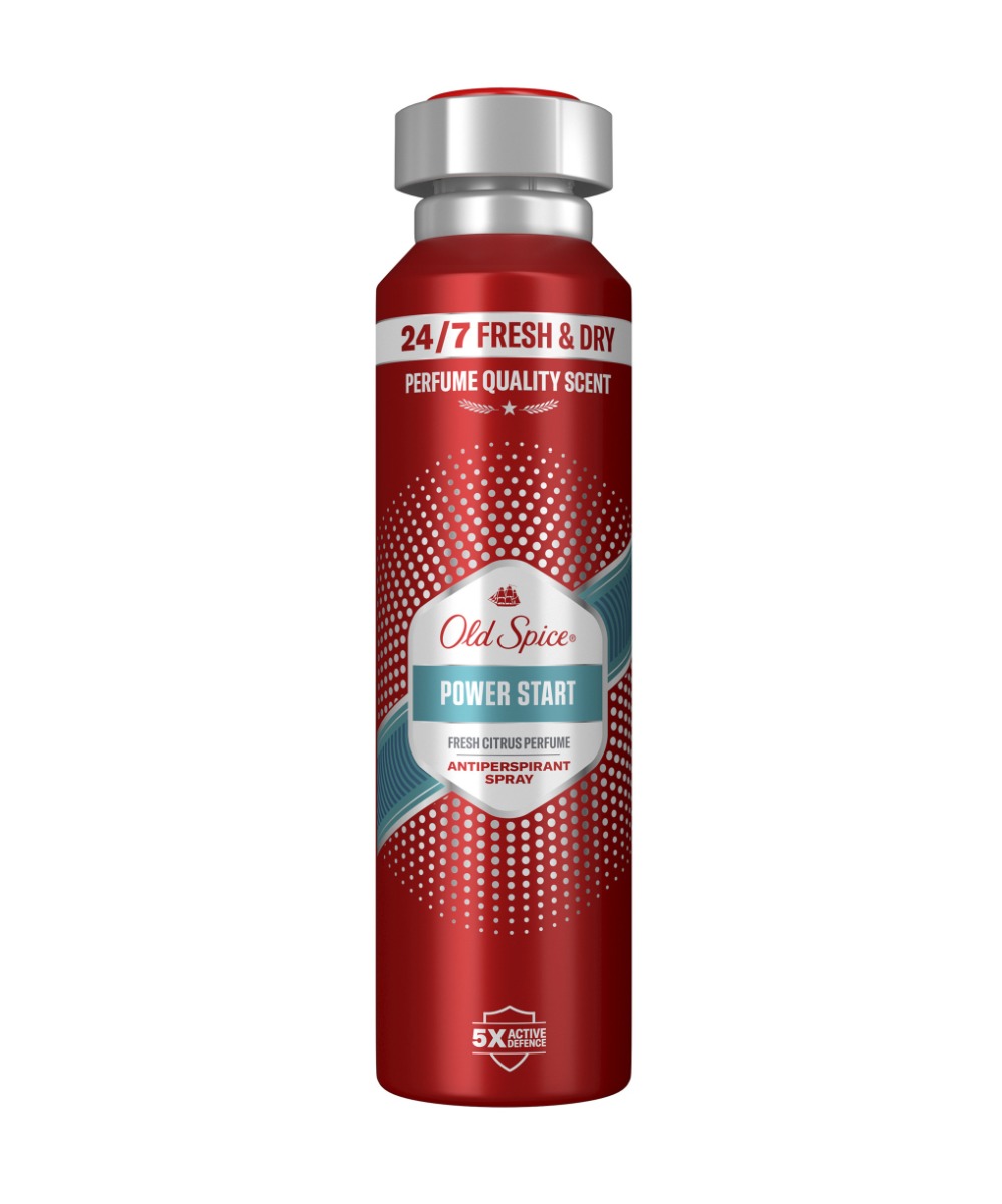 Old Spice Power Start Pánský antiperspirant ve spreji 150 ml Old Spice