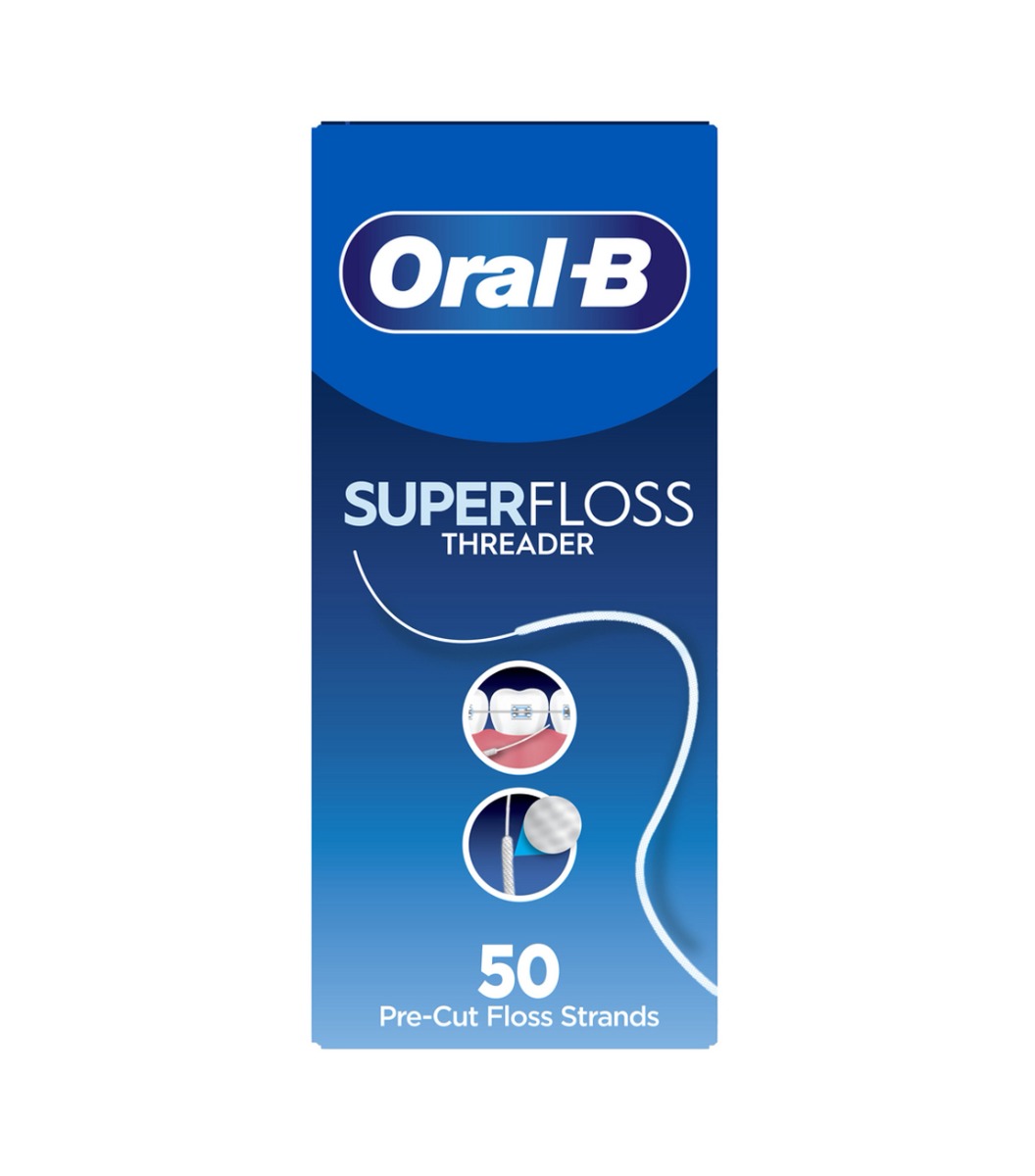 Oral-B Superfloss Pre-Cut Floss Strands zubní nit 50 ks Oral-B