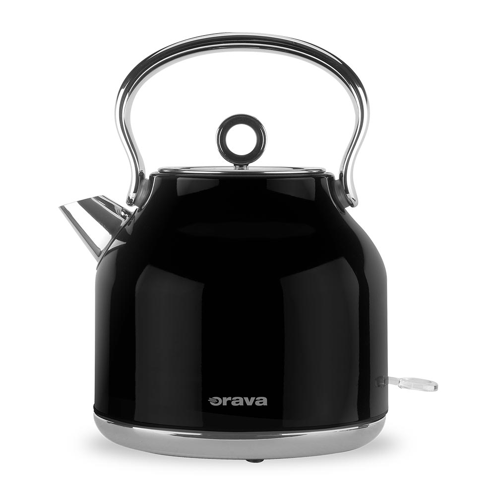Orava Vintage černá rychlovarná konvice
