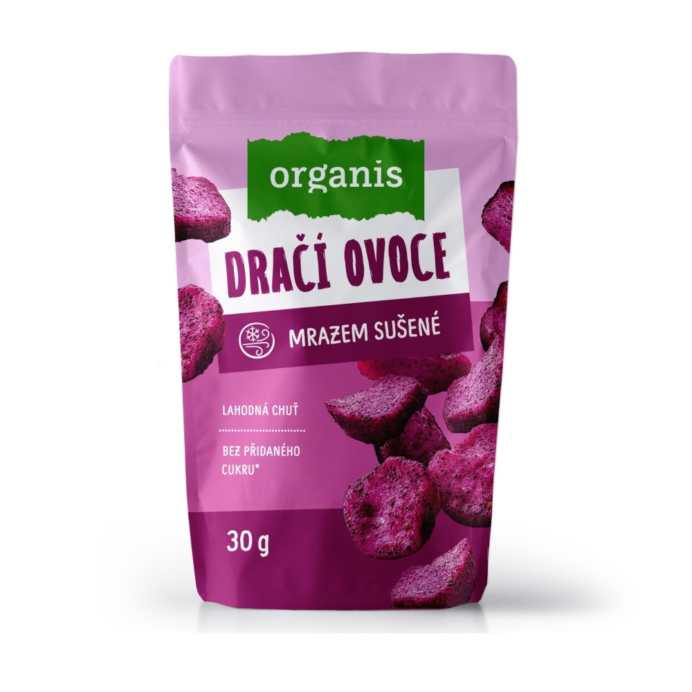 Organis Dračí ovoce mrazem sušené 30 g Organis