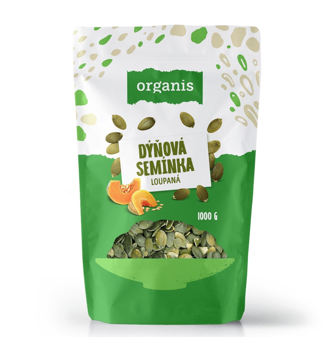 Organis Dýňová semínka loupaná 1000 g Organis