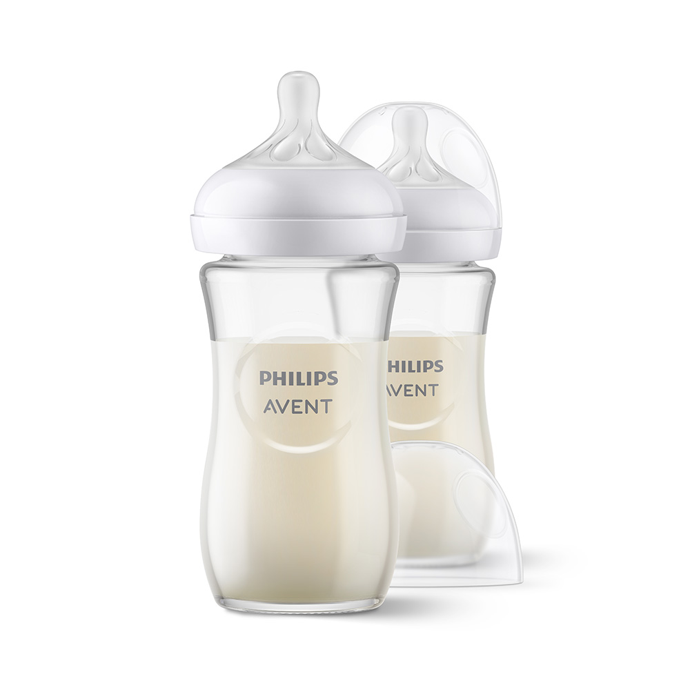 Philips Avent Natural Response Láhev skleněná 1m+ 2x240 ml Philips Avent
