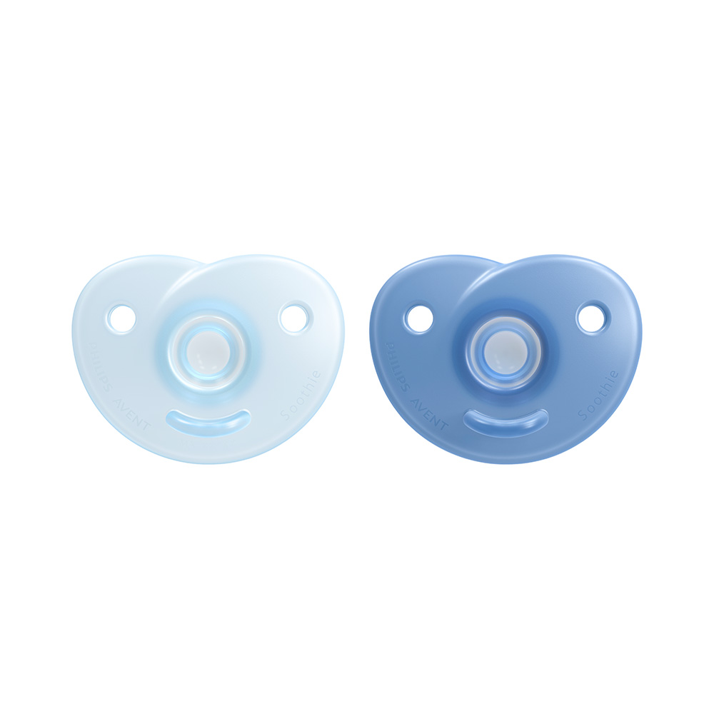 Philips Avent Šidítko Soothie 0–⁠⁠⁠⁠⁠⁠6m chlapec 2 ks Philips Avent