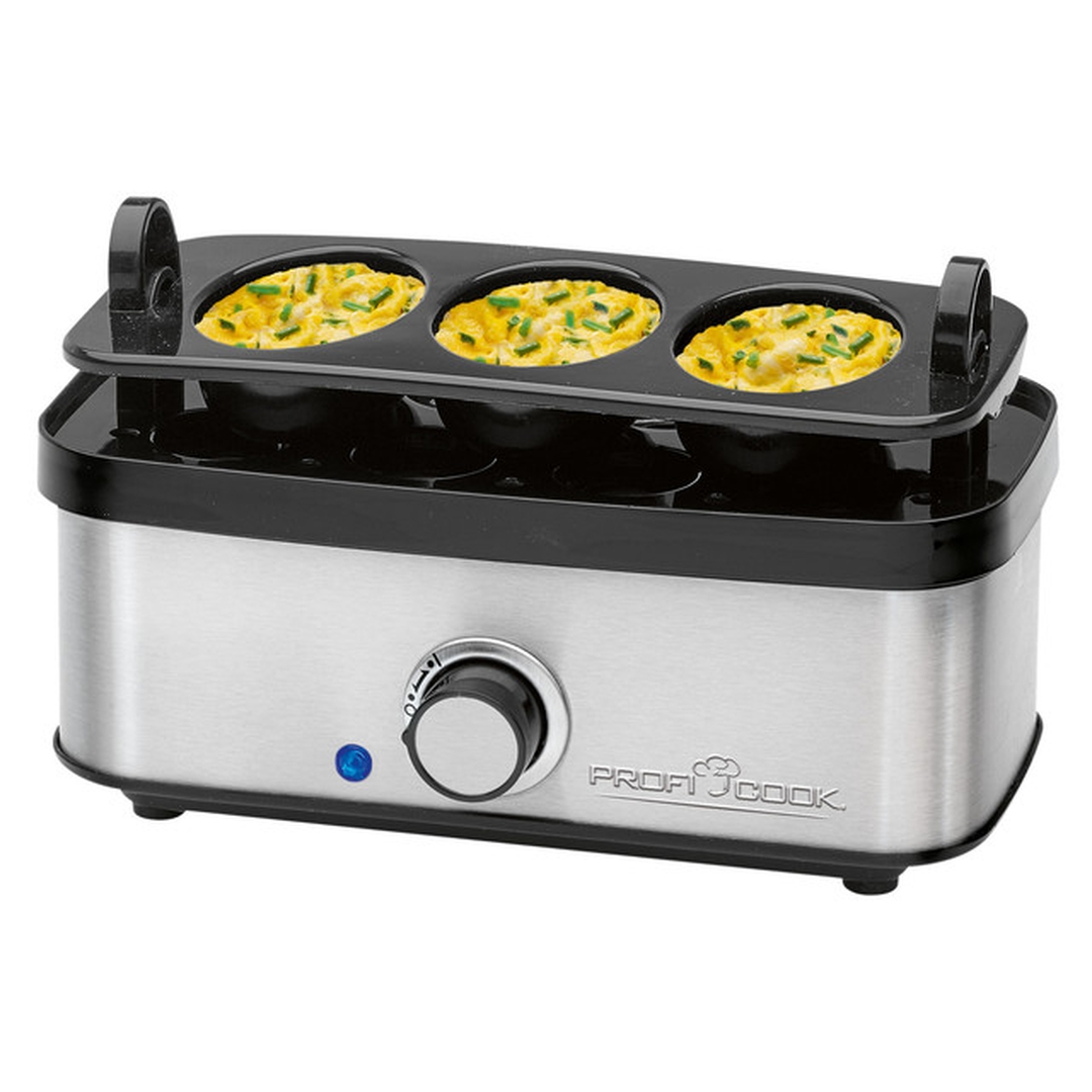 ProfiCook EK 1275 vařič vajec a omelet 8ks nerez ProfiCook