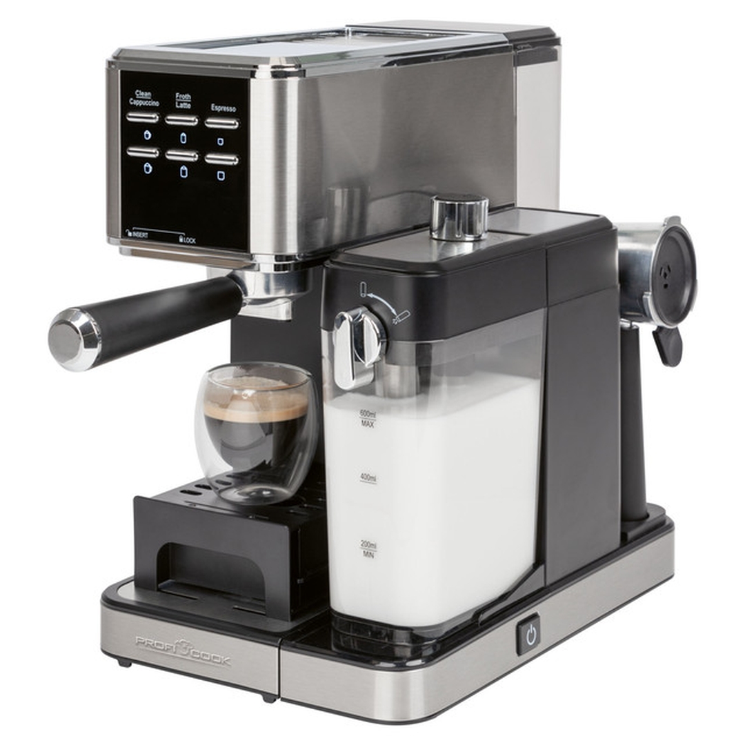 ProfiCook ES-KA 1266 espresso 2v1 (20 barů)