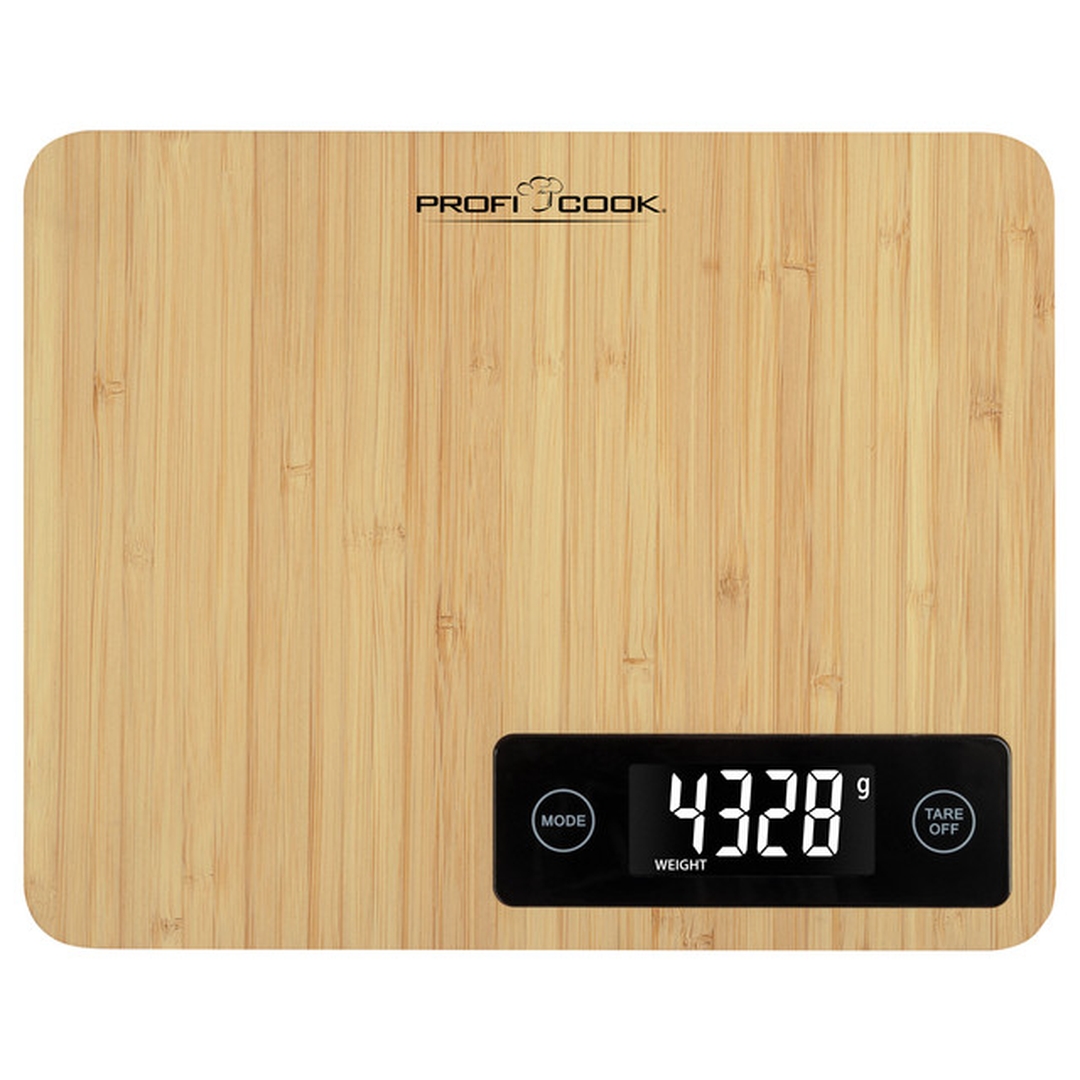 ProfiCook KW 1271 kuchyňská bambusová váha ProfiCook