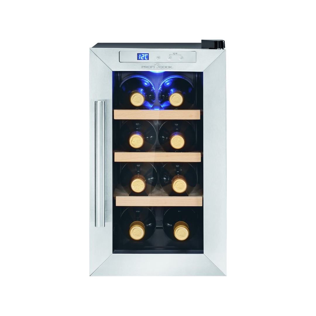 ProfiCook WK 1233 vinotéka na 8 lahví nerez ProfiCook