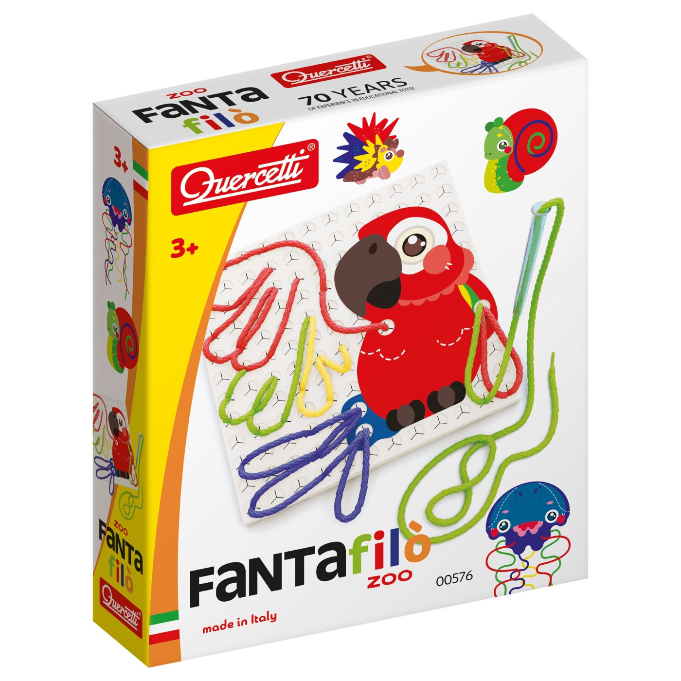 Quercetti Fanta Filo Zoo - vyšívací souprava Quercetti