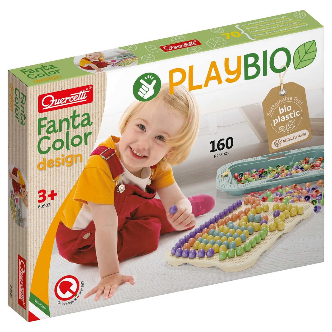 Quercetti PlayBio - Fantacolor Design - mozaika Quercetti