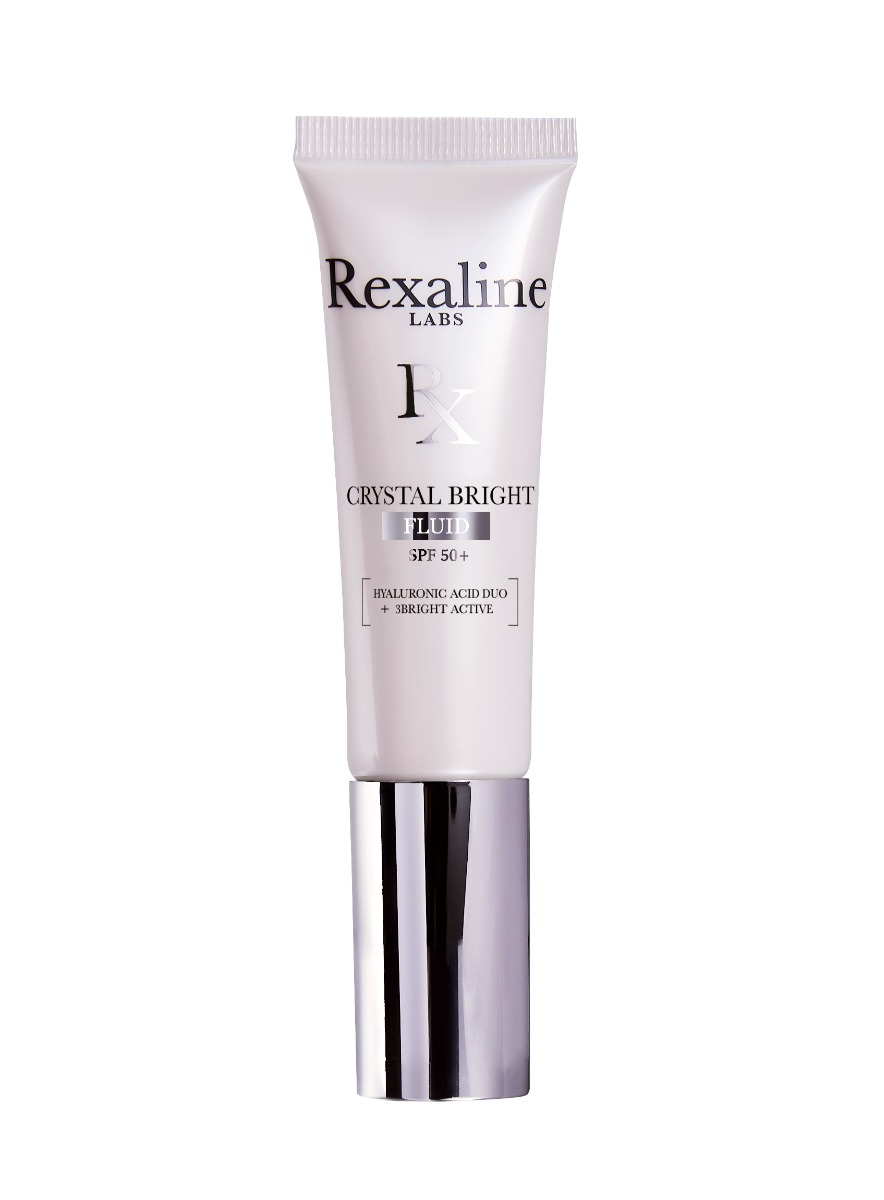 Rexaline Crystal Bright SPF50+ rozjasňující fluid 30 ml Rexaline
