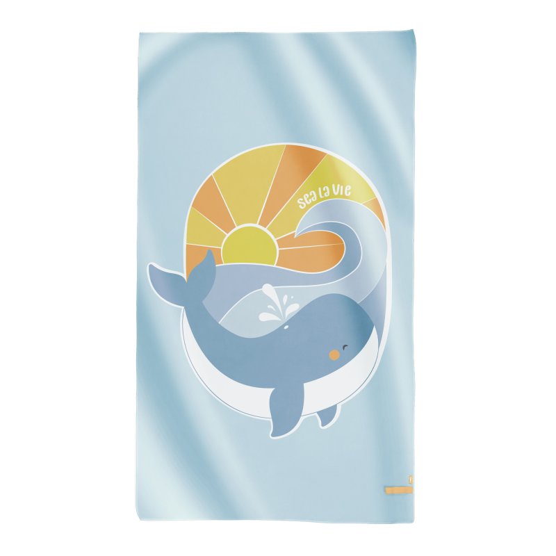 Saro Baby mikrovláknová osuška 90x160cm Sea la Vie Saro Baby