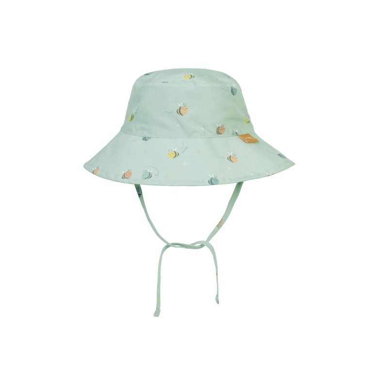 Saro Baby oboustranný klobouček s UV ochranou (0-6m) Bee Happy Saro Baby