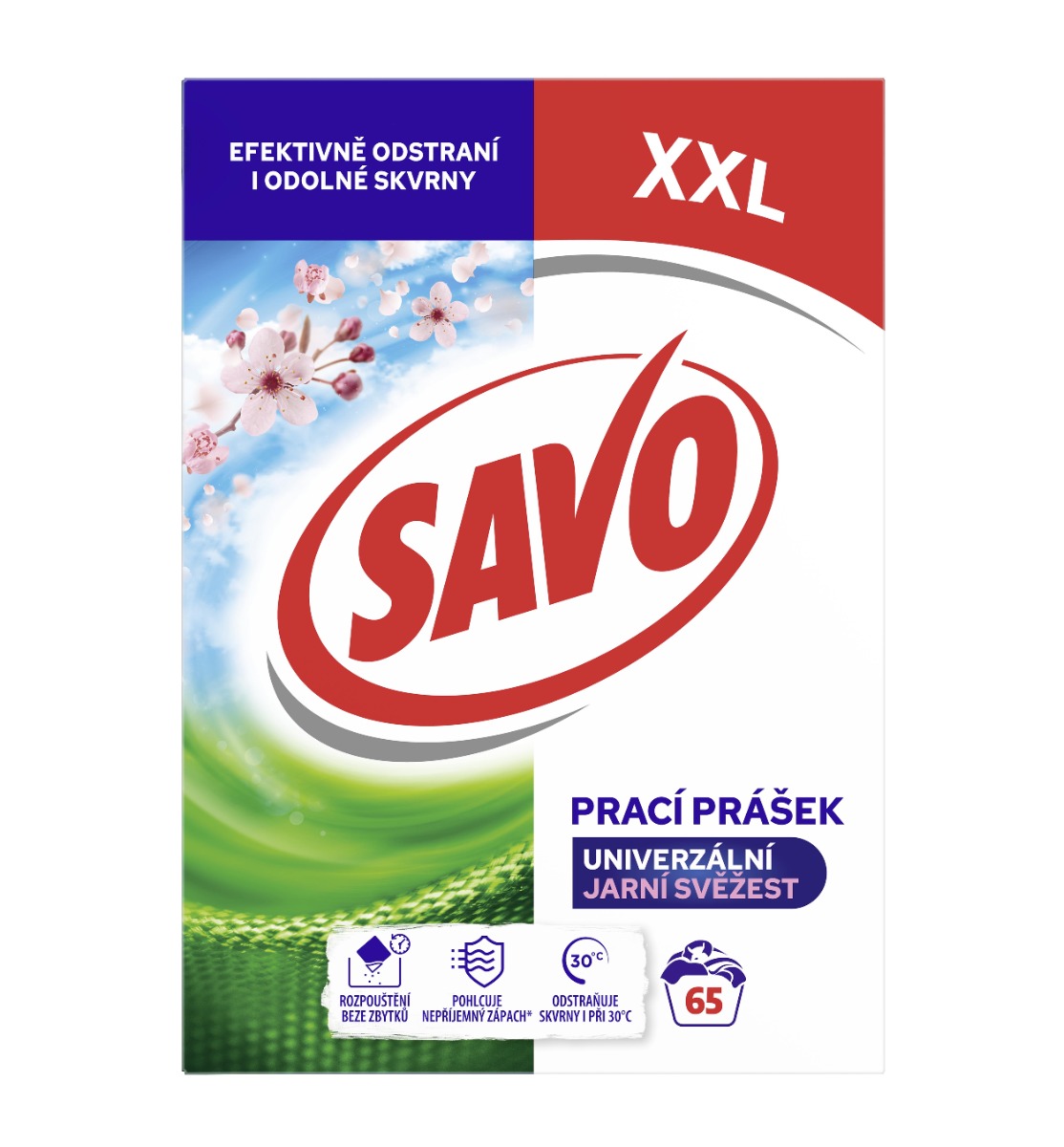 Savo Univerzal Prací prášek Jarní svěžest 4