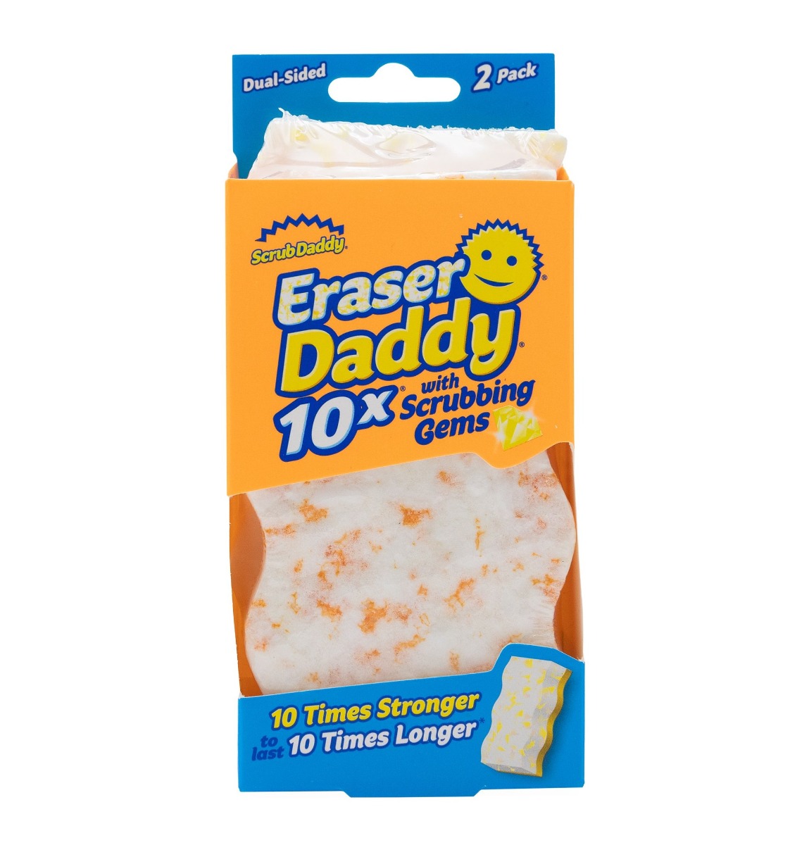 Scrub Daddy Eraser Daddy 10x zázračné houbičky 2 ks Scrub Daddy