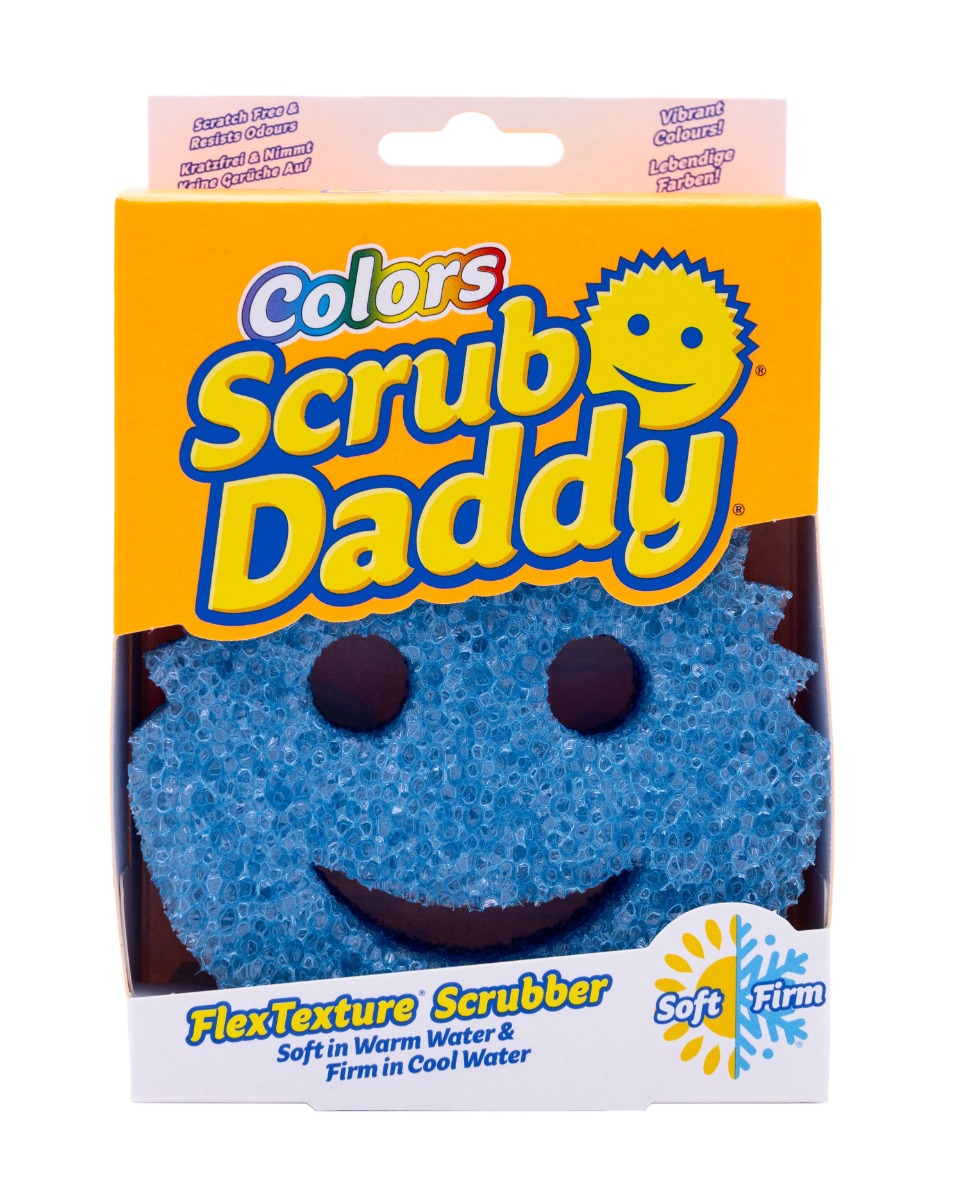 Scrub Daddy Houbička Colors 1 ks modrá Scrub Daddy