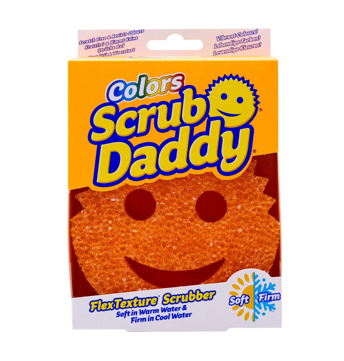 Scrub Daddy Houbička Colors 1 ks oranžová Scrub Daddy