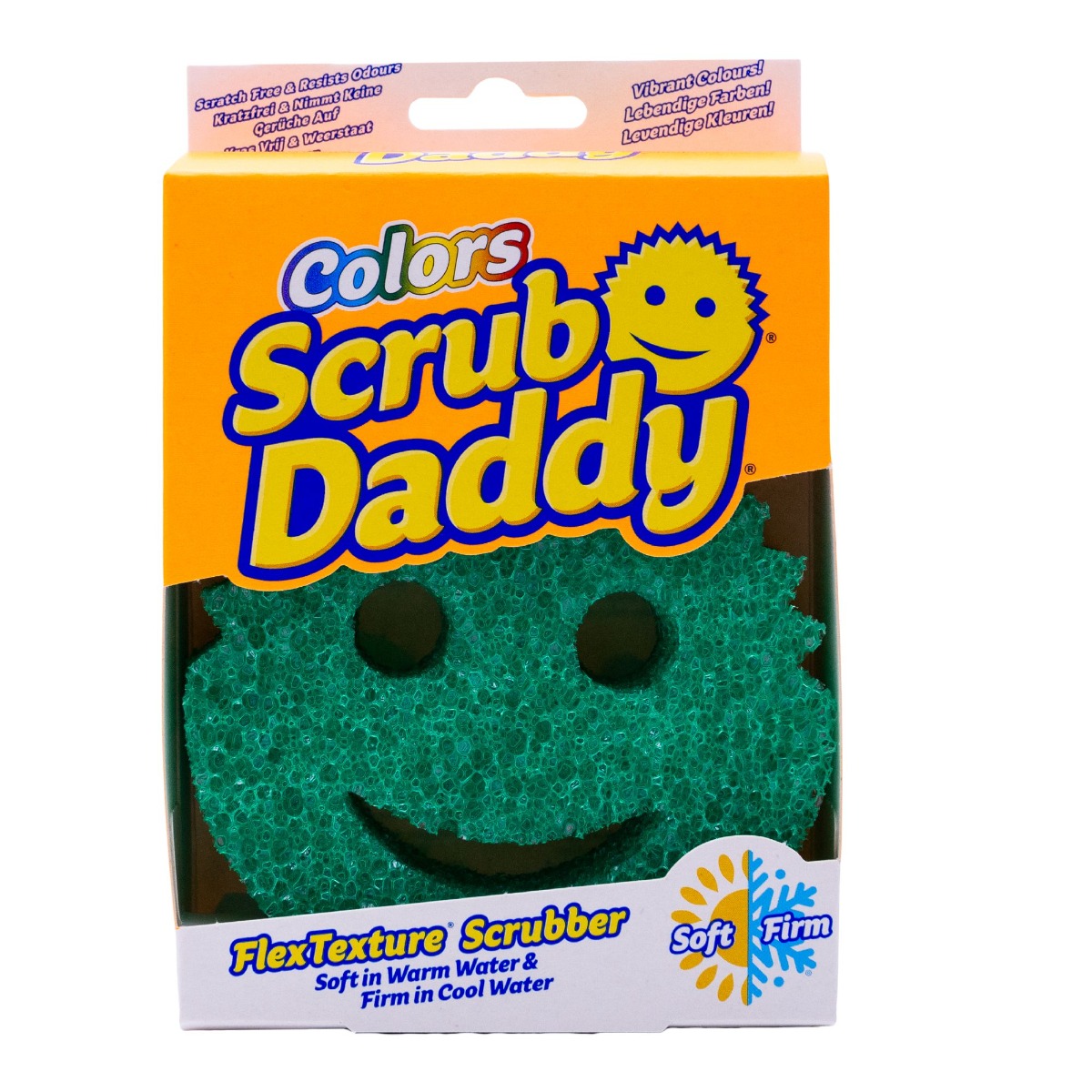 Scrub Daddy Houbička Colors 1 ks zelená Scrub Daddy