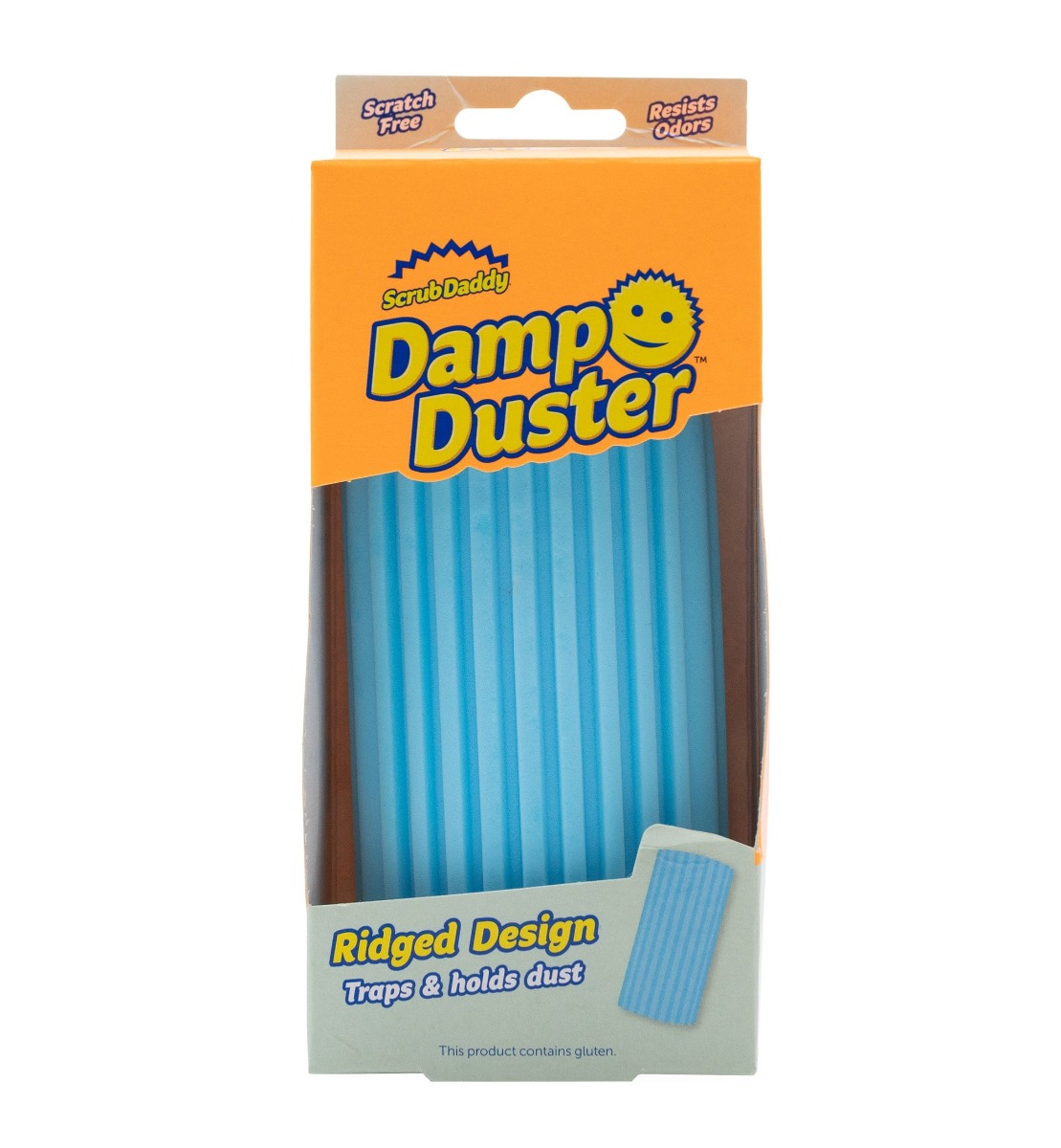 Scrub Daddy Houbička na utírání prachu Damp Duster 1 ks modrá Scrub Daddy