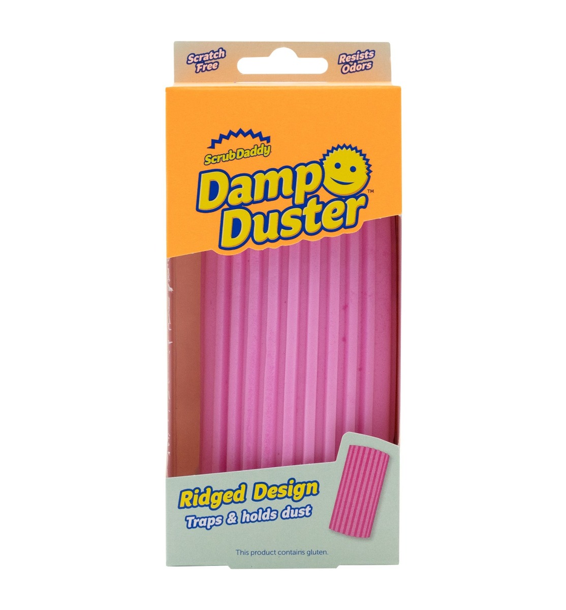 Scrub Daddy Houbička na utírání prachu Damp Duster 1 ks růžová Scrub Daddy