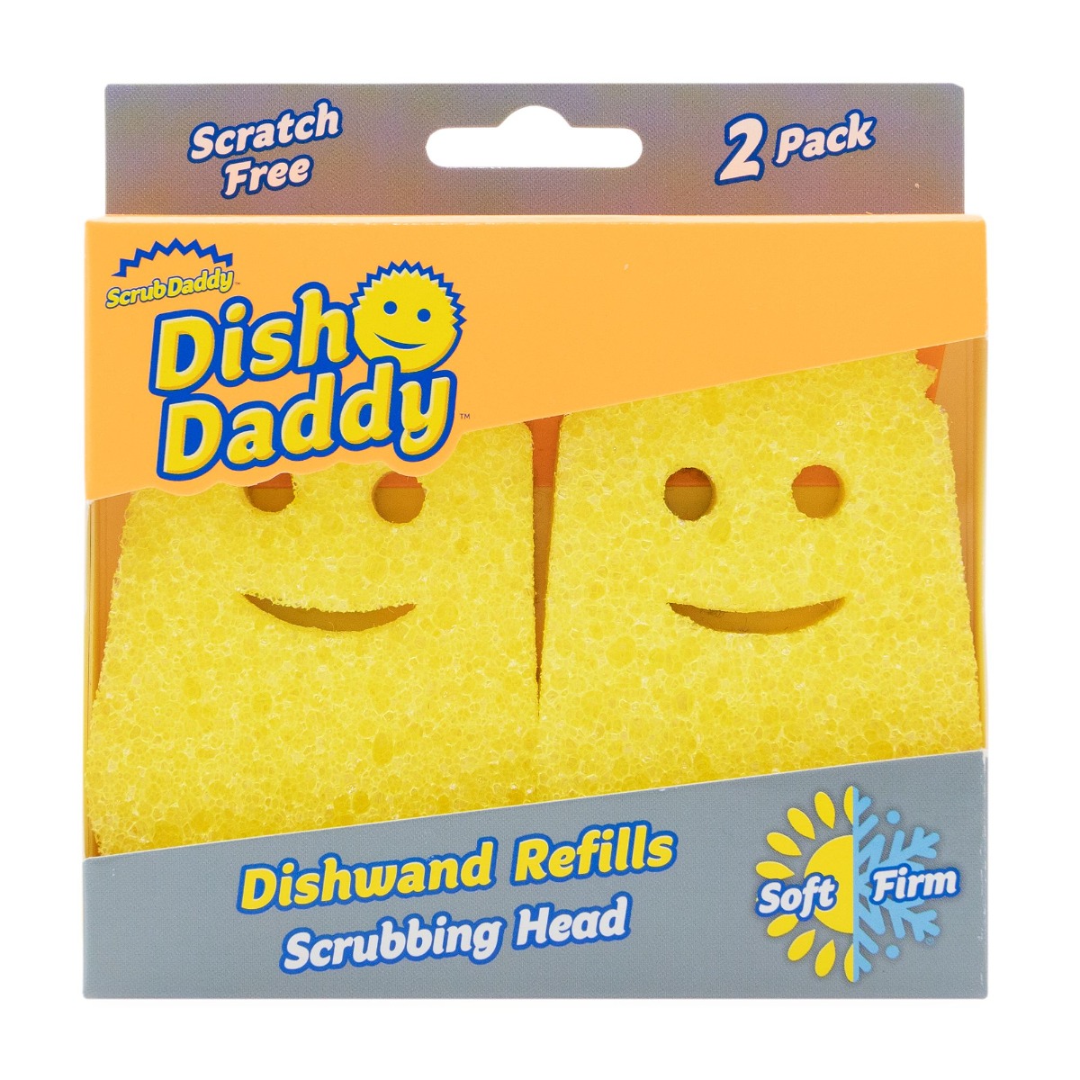 Scrub Daddy Náhradní houbičky Dish Daddy 2 ks žluté Scrub Daddy