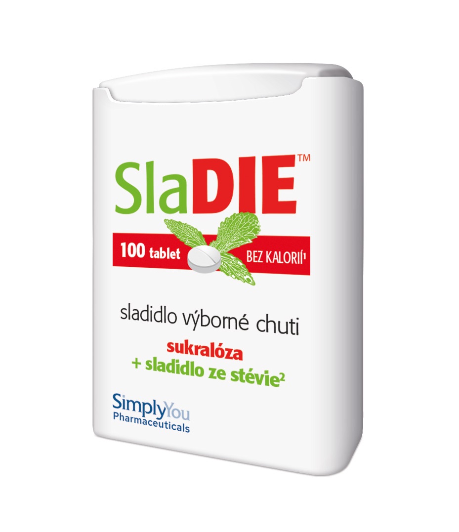 SlaDIE sladidlo 100 tablet SlaDIE