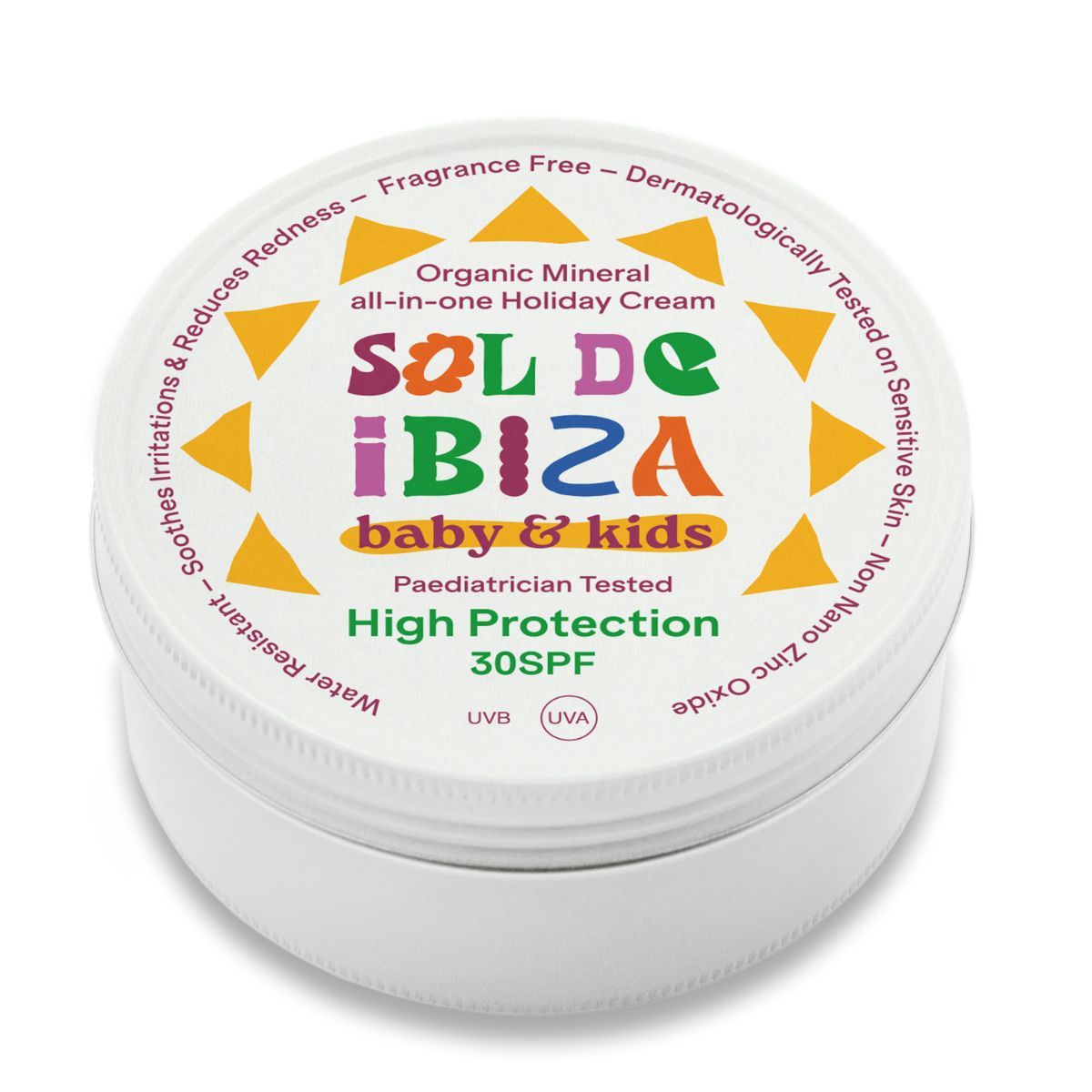 Sol de Ibiza Opalovací krém Baby&Kids SPF30 100 g Sol de Ibiza