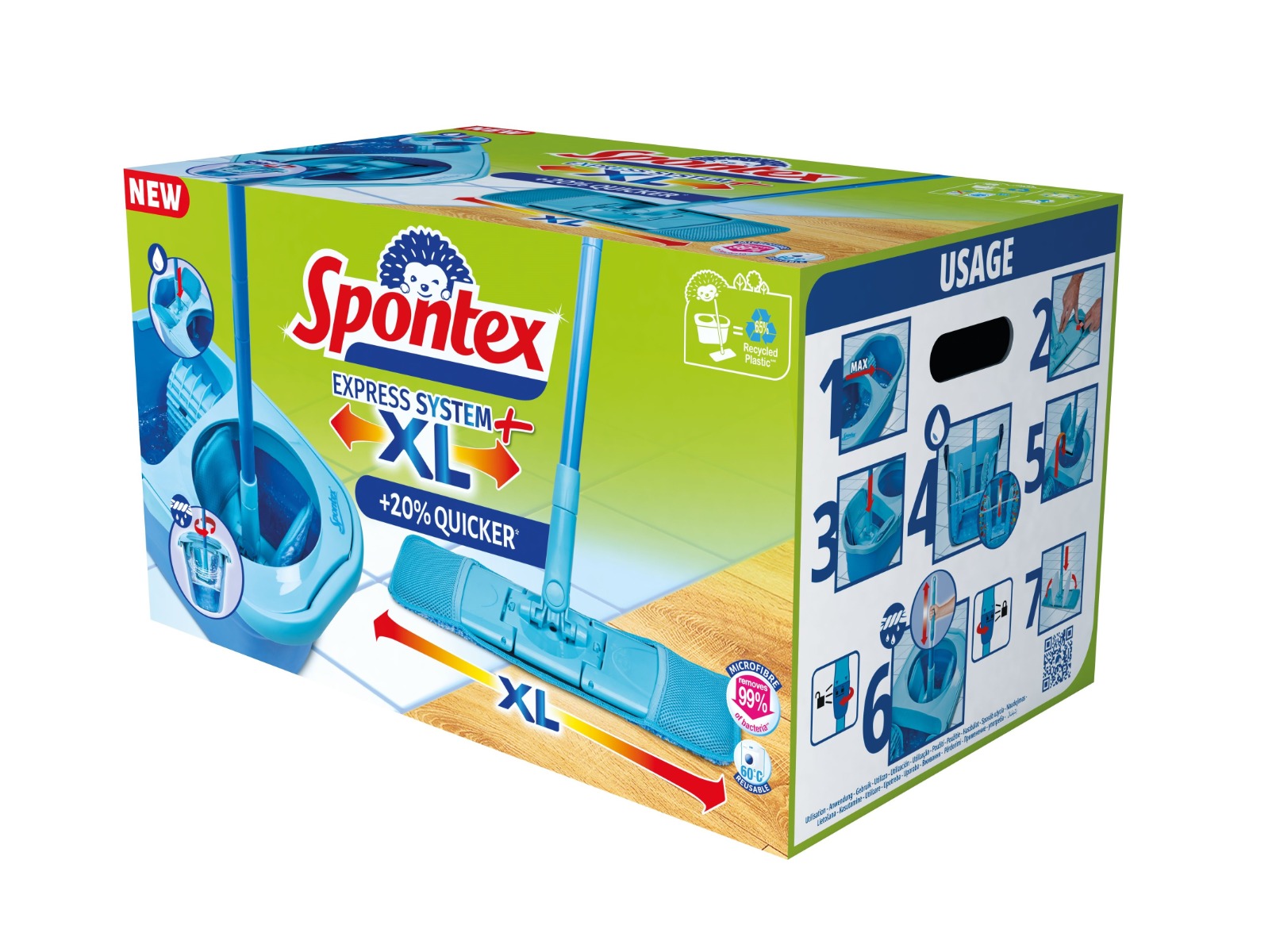 Spontex Express System+ XL mop 1 ks Spontex