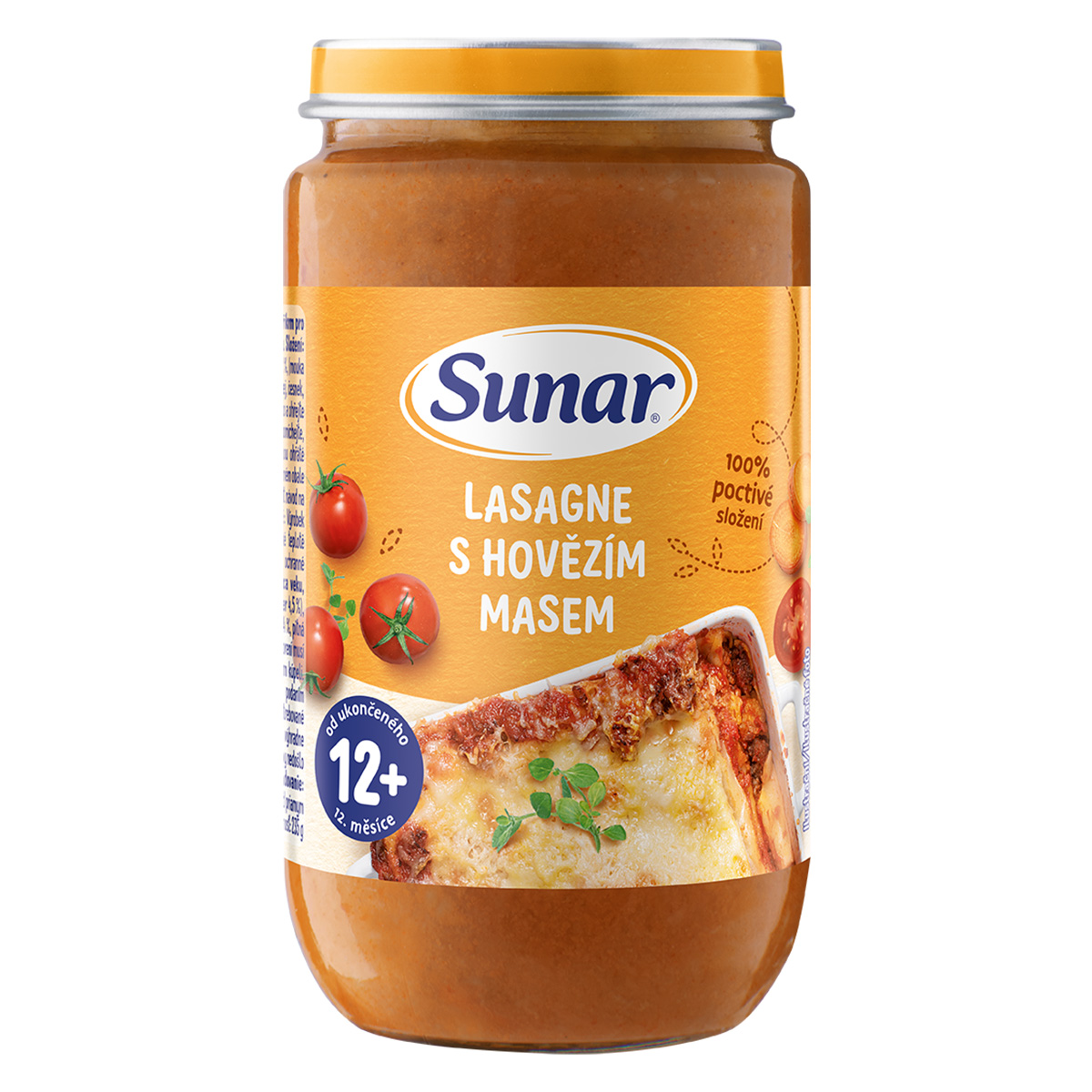 Sunar Příkrm Lasagne s hovězím masem 12m+ 235 g Sunar