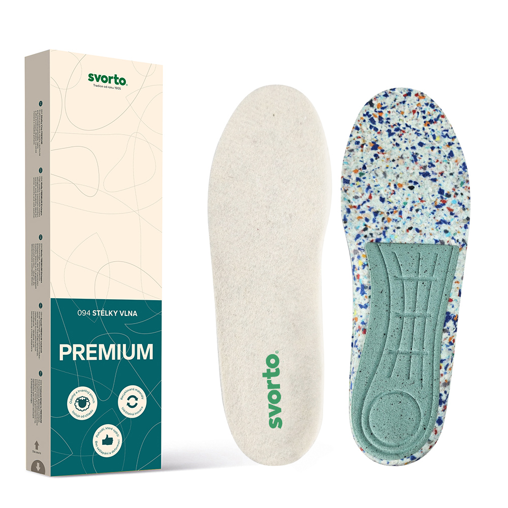 Svorto 094 Stélky vlněné Premium vel. 37–38 1 pár Svorto