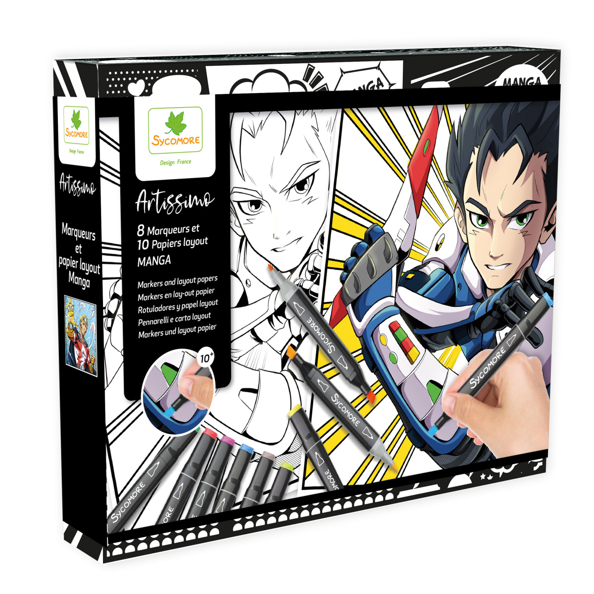 Sycomore Artissimo - Manga - Superhrdinové Sycomore