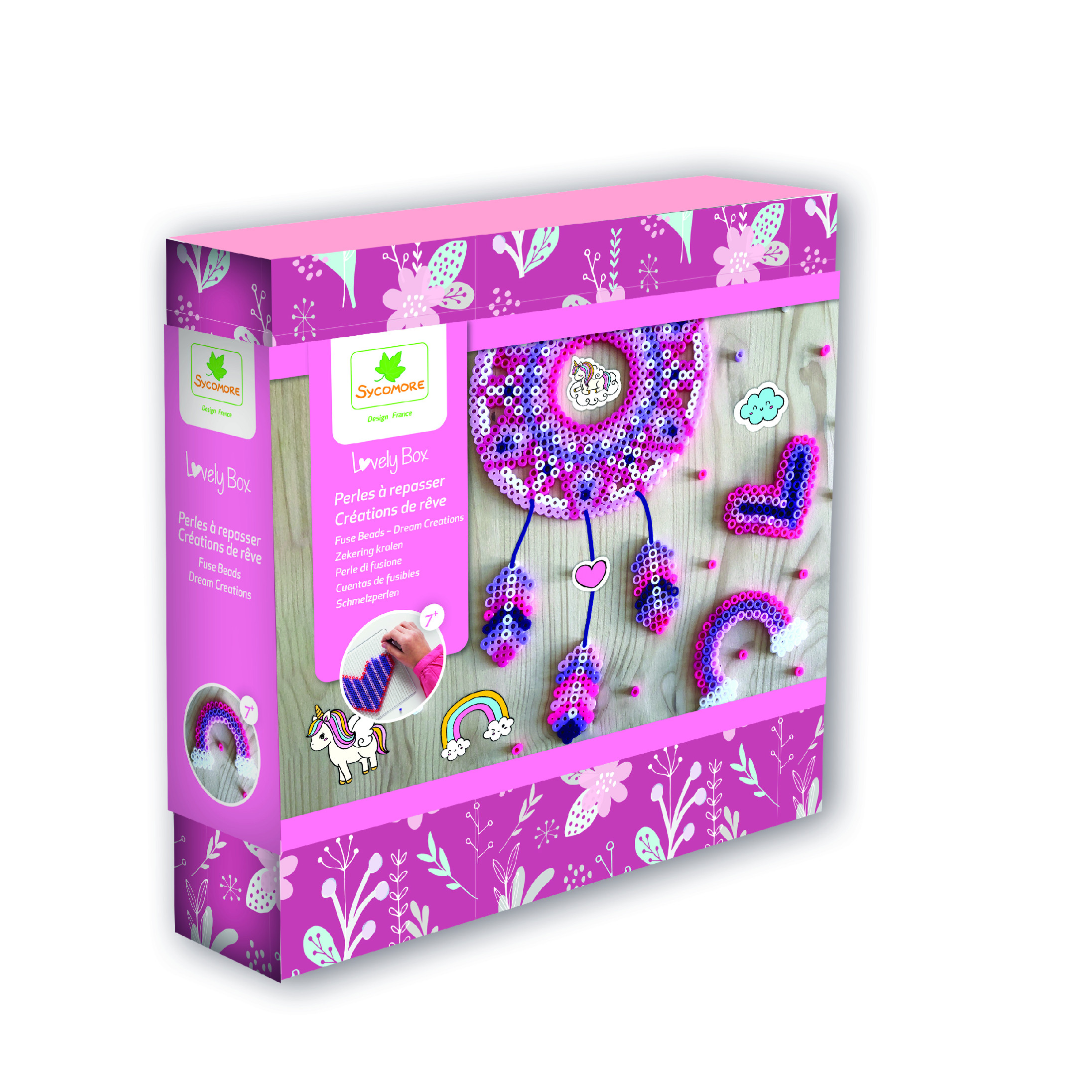 Sycomore Lovely box - zažehlovací korálky - lapač snů Sycomore
