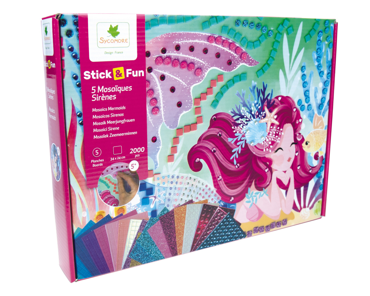 Sycomore Stick & Fun mozaika - Mořská panna Sycomore