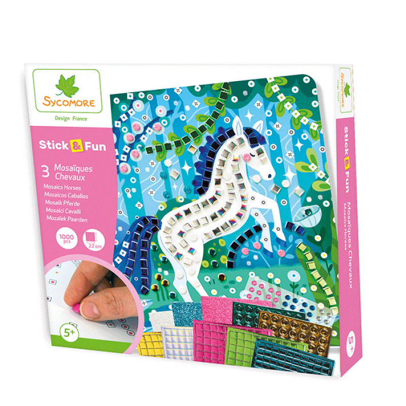 Sycomore Stick & Fun - mozaika - koníci Sycomore