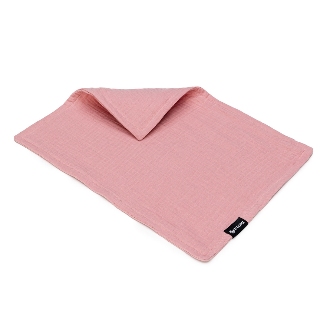 T-tomi BIO Mušelínová plena pod hlavičku Pink T-tomi