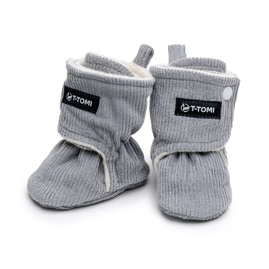 T-tomi Capáčky Grey (0-3 měsíce) WARM T-tomi
