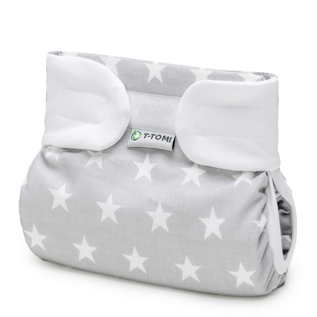 T-tomi Ortopedické abdukční kalhotky PLUS - suchý zip Grey stars (5-9kg) T-tomi