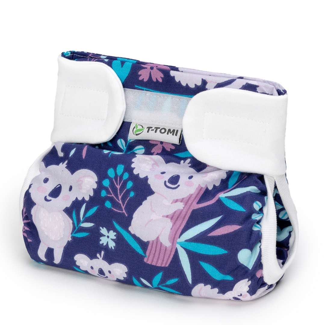 T-tomi Ortopedické abdukční kalhotky - suchý zip Dark koalas (5-9kg) T-tomi
