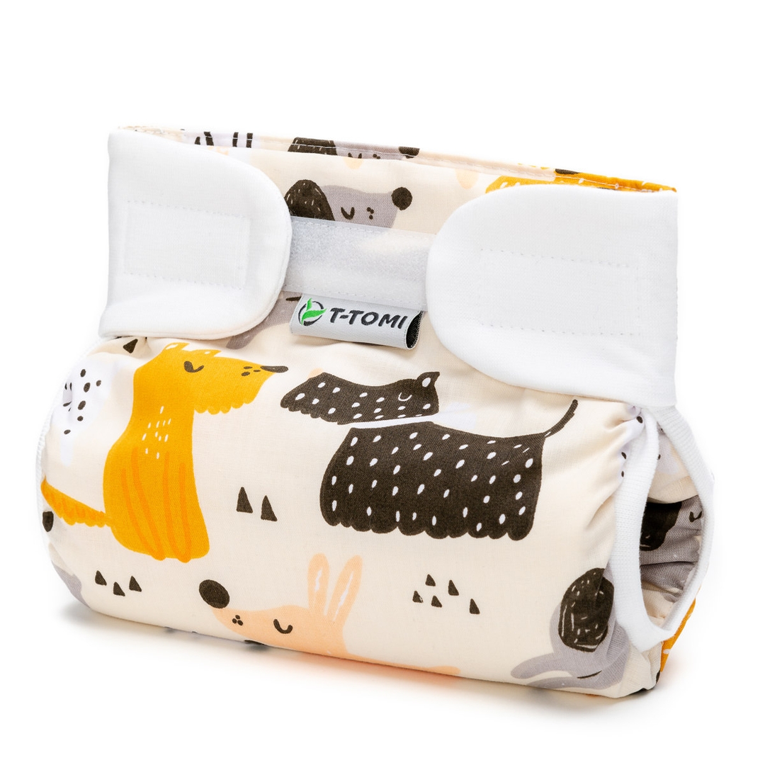 T-tomi Ortopedické abdukční kalhotky - suchý zip Dogs (3-6kg) T-tomi