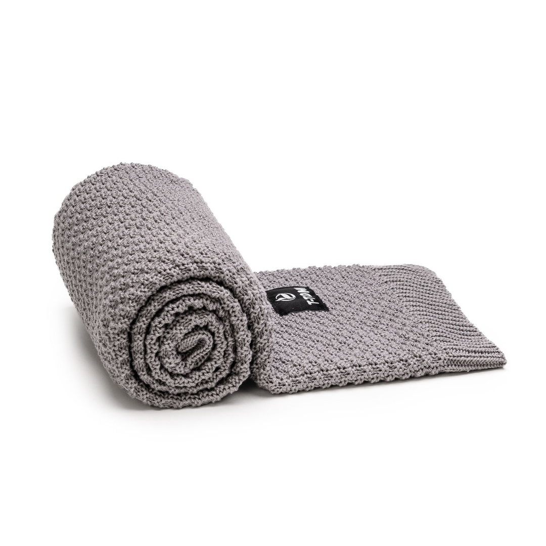 T-tomi Pletená deka Cloud grey T-tomi