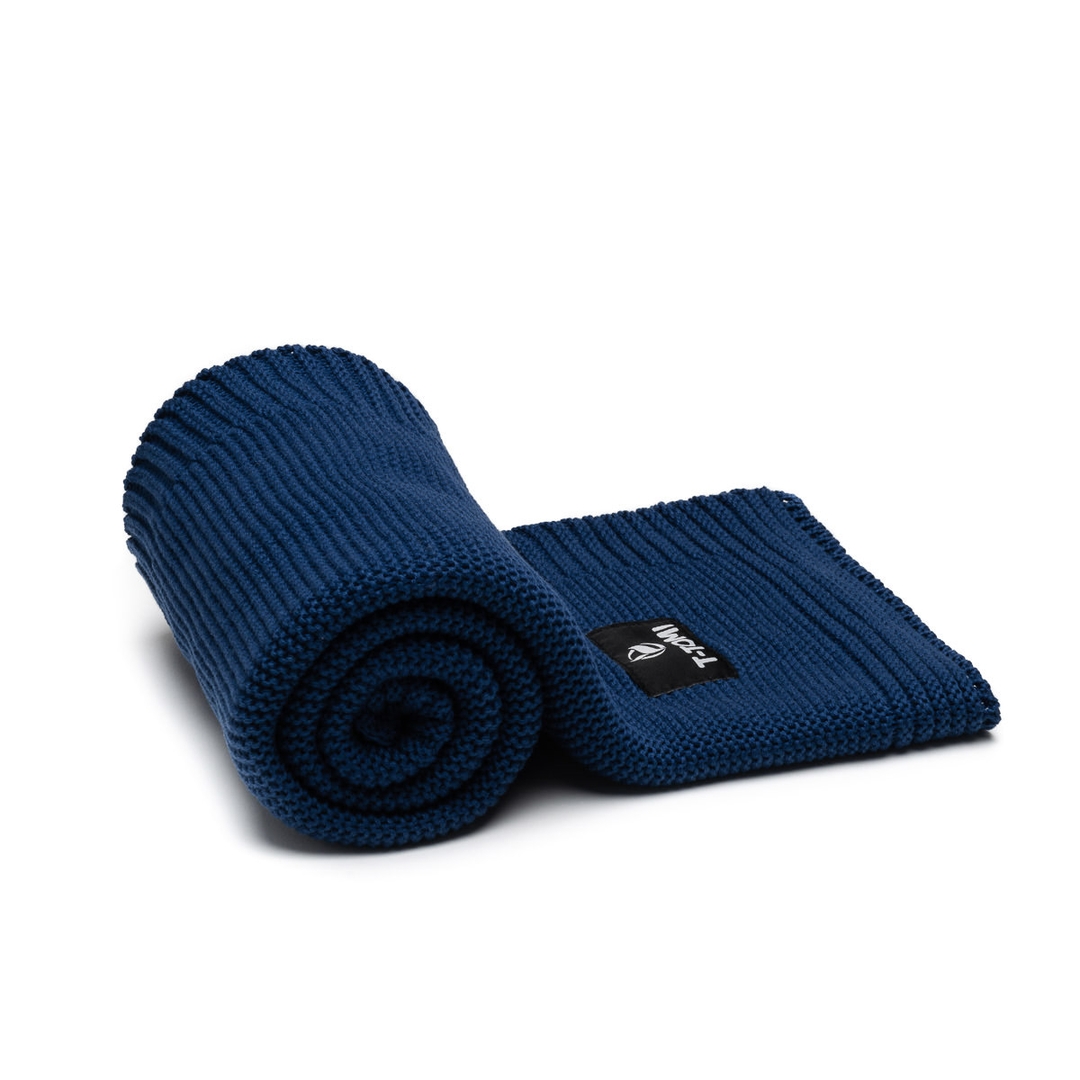 T-tomi Pletená deka Dark blue waves T-tomi