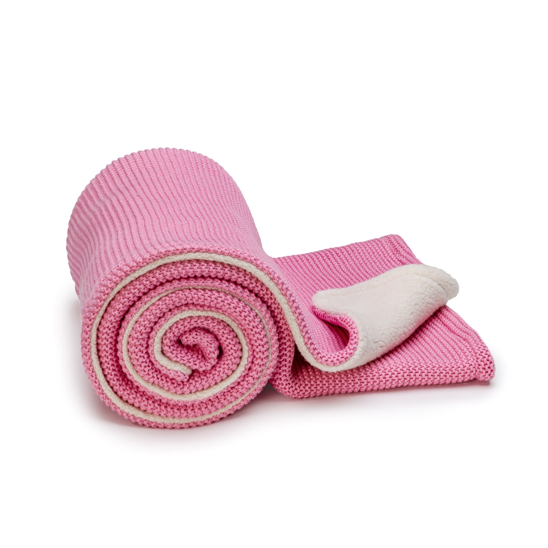 T-tomi Pletená deka WARM Pink waves T-tomi