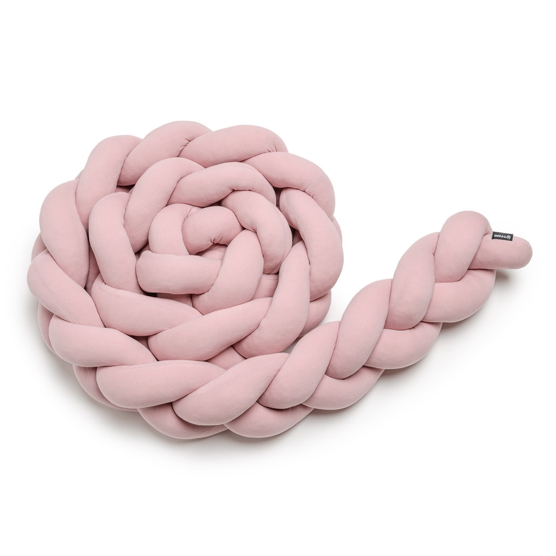 T-tomi Pletený mantinel 220 cm Pink T-tomi